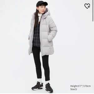 Uniqlo seamless down short coat